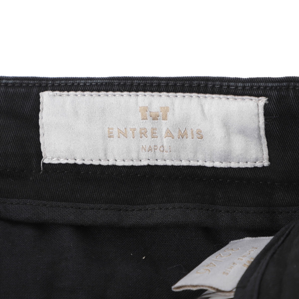 entre amis アントレアミ ジップフライパンツ/コットンパンツ/TK AMERICA SLIM メンズ