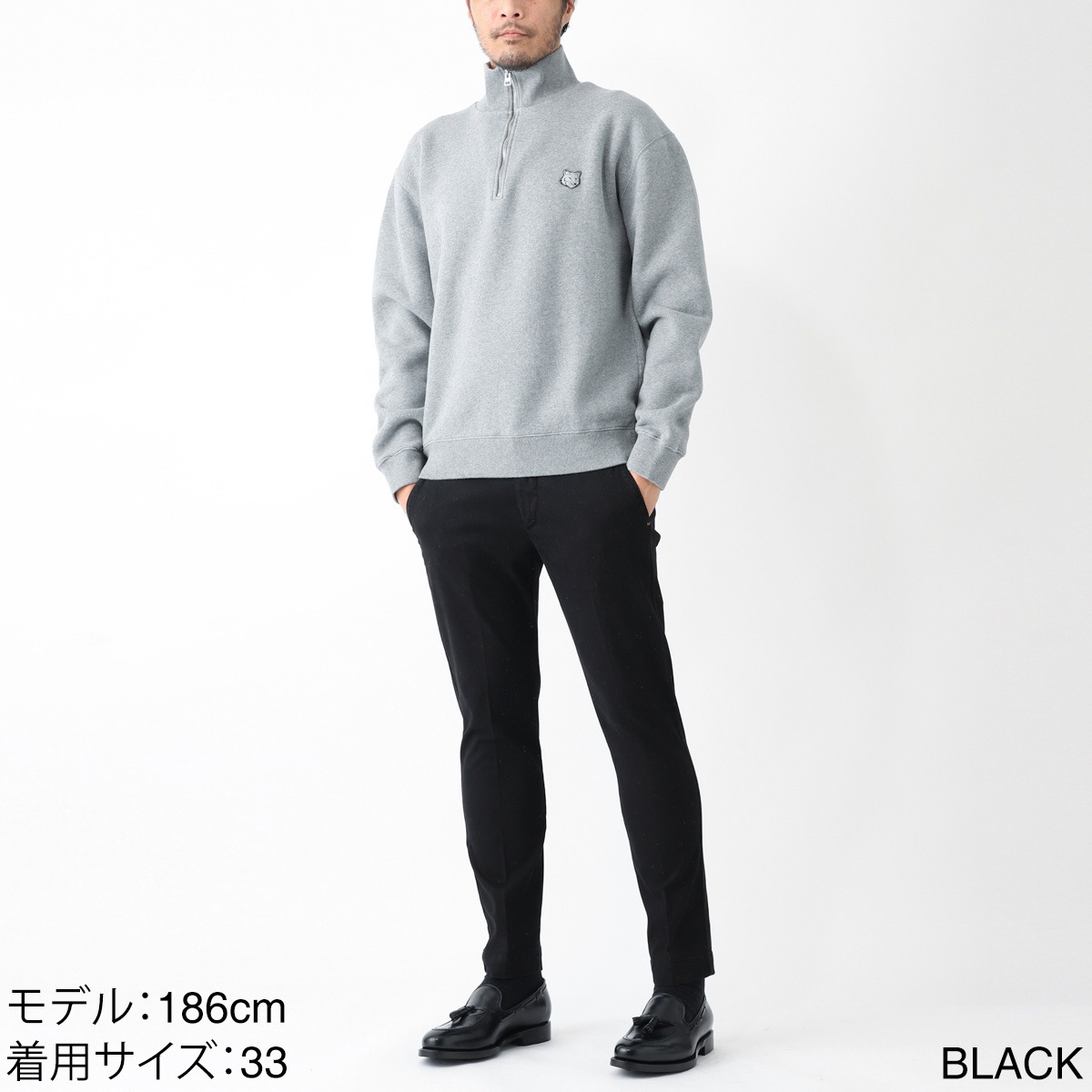 entre amis アントレアミ ジップフライパンツ/コットンパンツ/TK AMERICA SLIM メンズ
