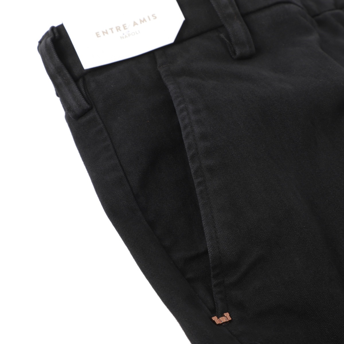 entre amis アントレアミ ジップフライパンツ/コットンパンツ/TK AMERICA SLIM メンズ