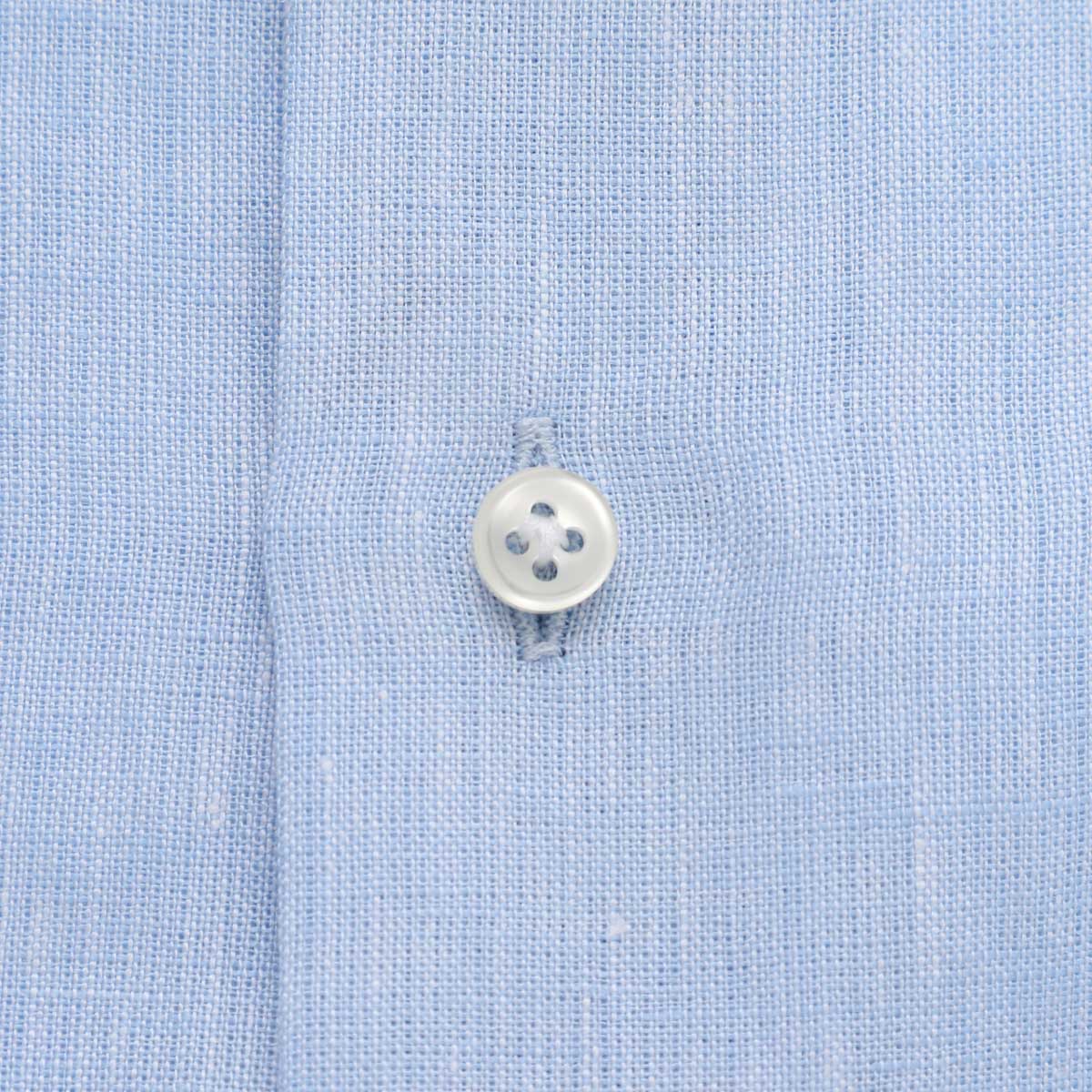 DASE デイス ホリゾンタルカラー リネンシャツ メンズ