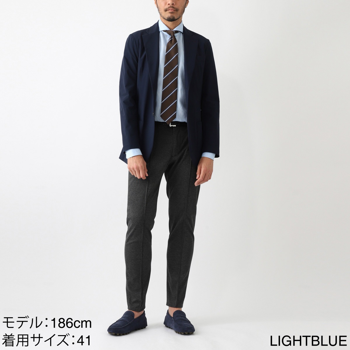 DASE デイス ホリゾンタルカラー リネンシャツ メンズ