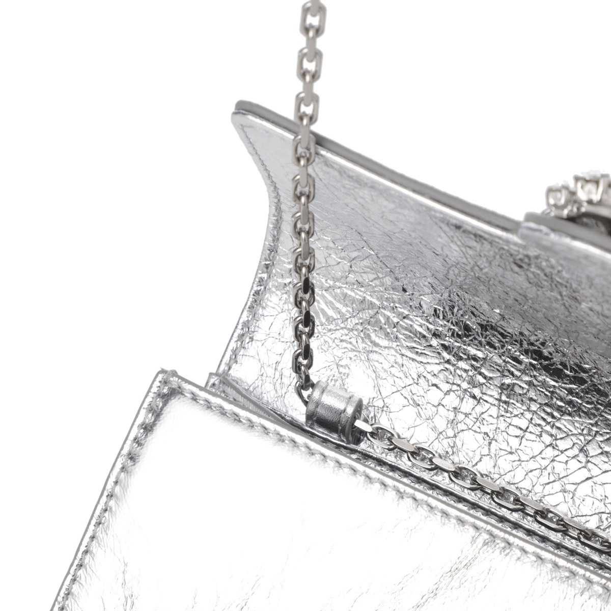 【アウトレット】ROGER VIVIER ロジェヴィヴィエ クラッチバッグ 2WAY/ショルダーバッグ/EFFLORESCENCE MINI CLUTCH IN LEATHER レディース