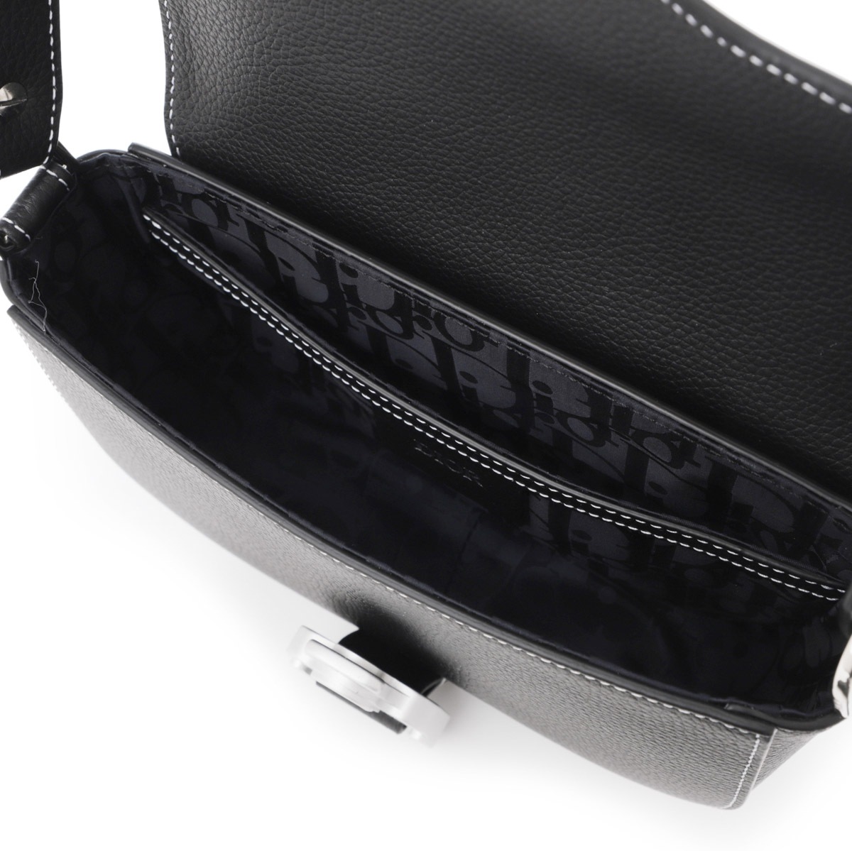 DIOR ディオール ショルダーバッグ/メッセンジャーバッグ/MINI SADDLE MESSENGER BAG WITH FLAP メンズ