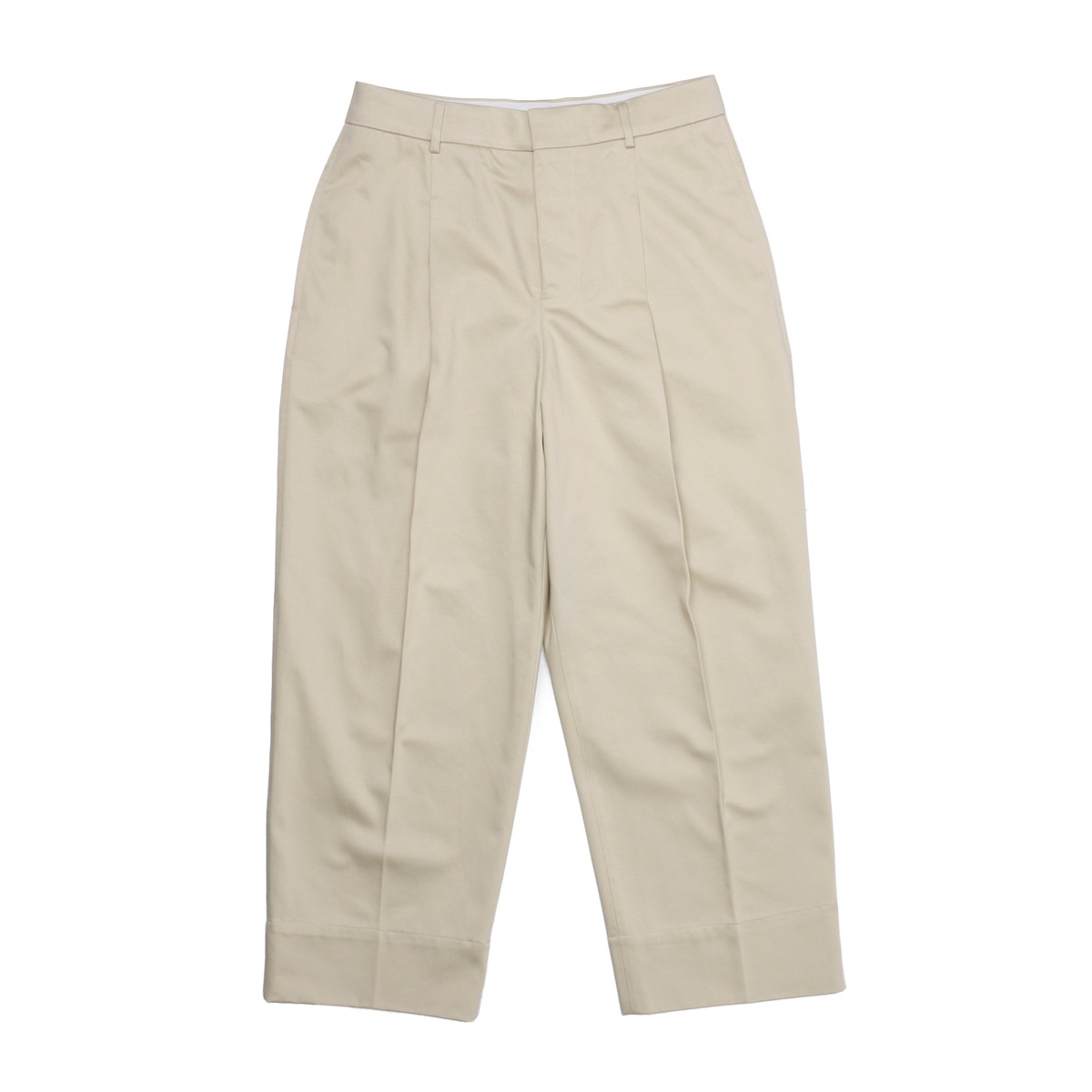 【アウトレット】AMI アミ コットンパンツ/ワイドパンツ/WIDE CARROT FIT TROUSERS レディース