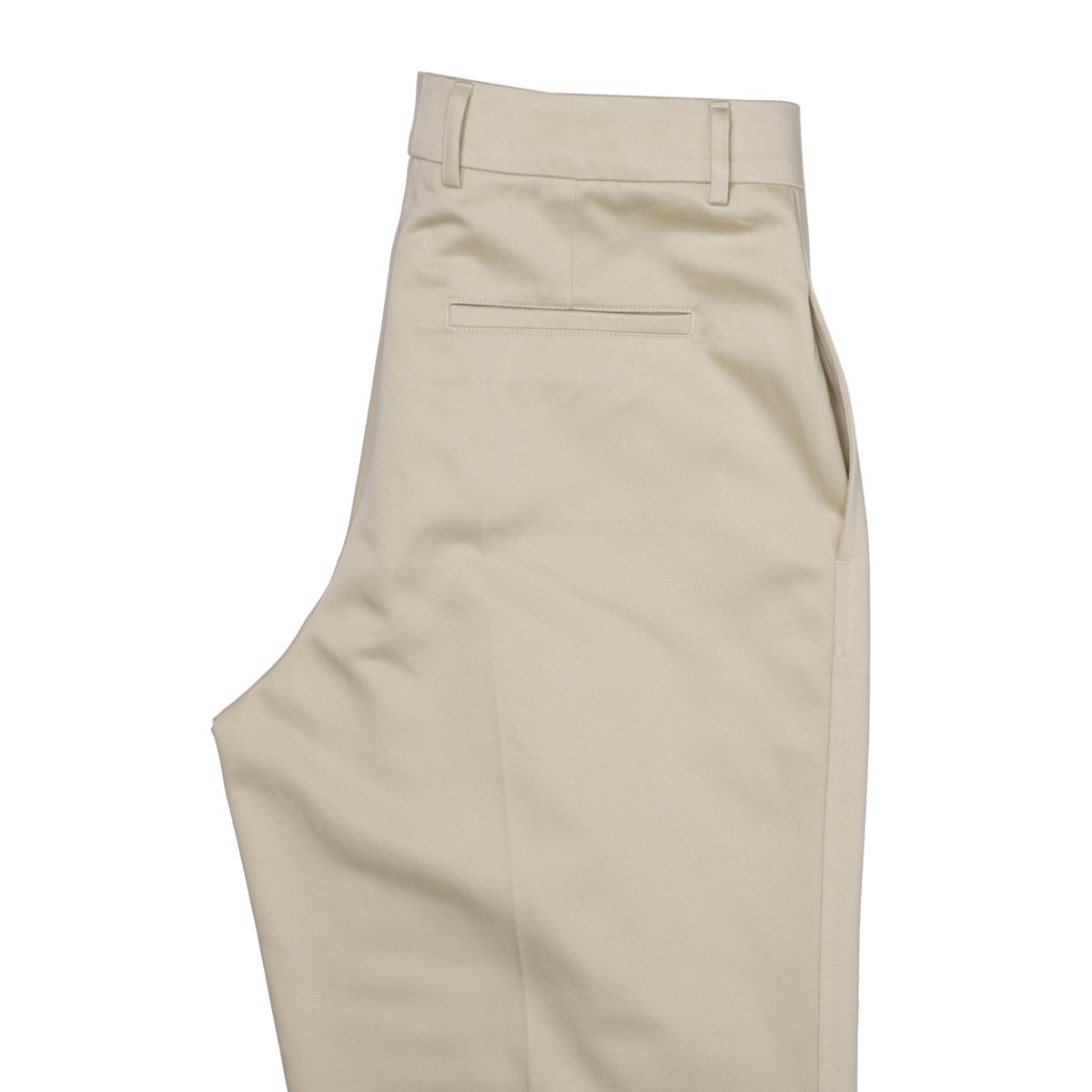 【アウトレット】AMI アミ コットンパンツ/ワイドパンツ/WIDE CARROT FIT TROUSERS レディース