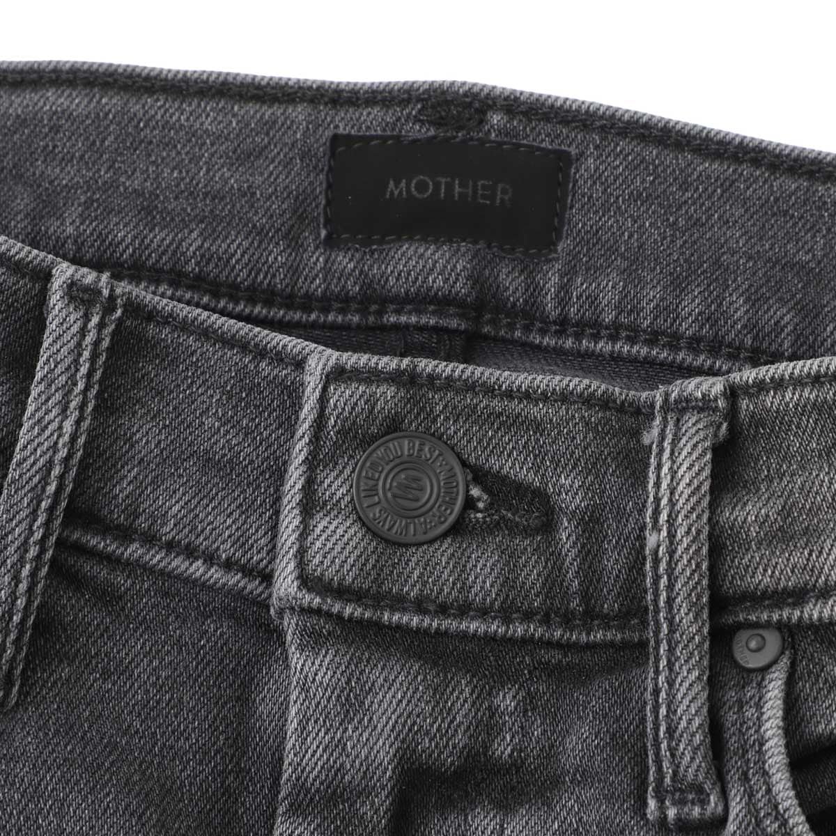 MOTHER マザー ジップフライジーンズ/フレアジーンズ/THE WEEKENDER ストレッチ フレアデニムパンツ レディース