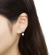 SASKIA DIEZ サスキアディツ イヤーカフ/WIRE BOLD PEARL EARCUFF DOUBLE レディース