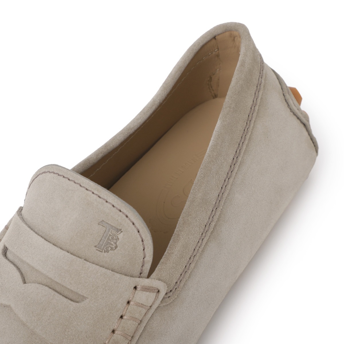 美品❣️TOD’Sトッズ　ドライビングシューズ　アイボリー　size24.5 todsのドライビングシューズ | グアムビジターズバイブル