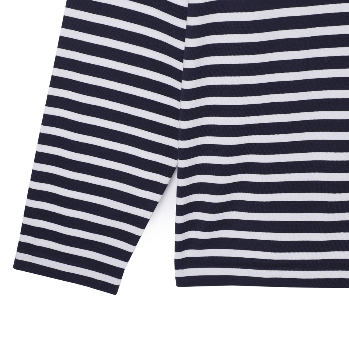 MAISON KITSUNE メゾンキツネ クルーネック 長袖Tシャツ/BOLD FOX HEAD PATCH COMFORT MARIN TEE-SHIRT メンズ