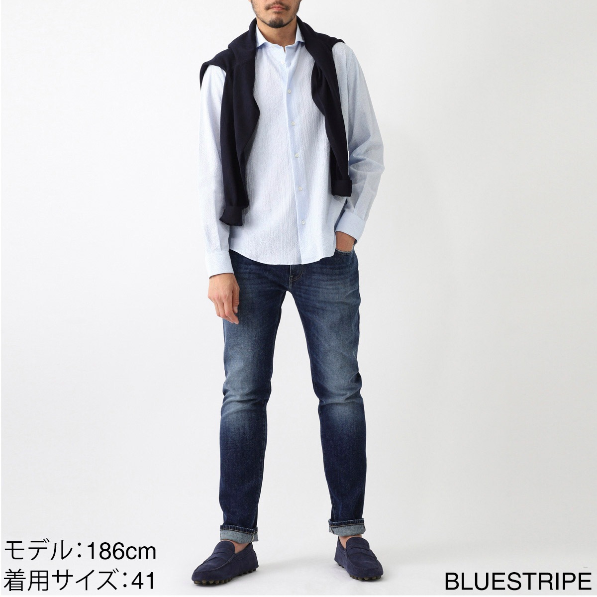 DASE デイズ ホリゾンタルカラー シャツ/総柄シャツ メンズ | メンズ