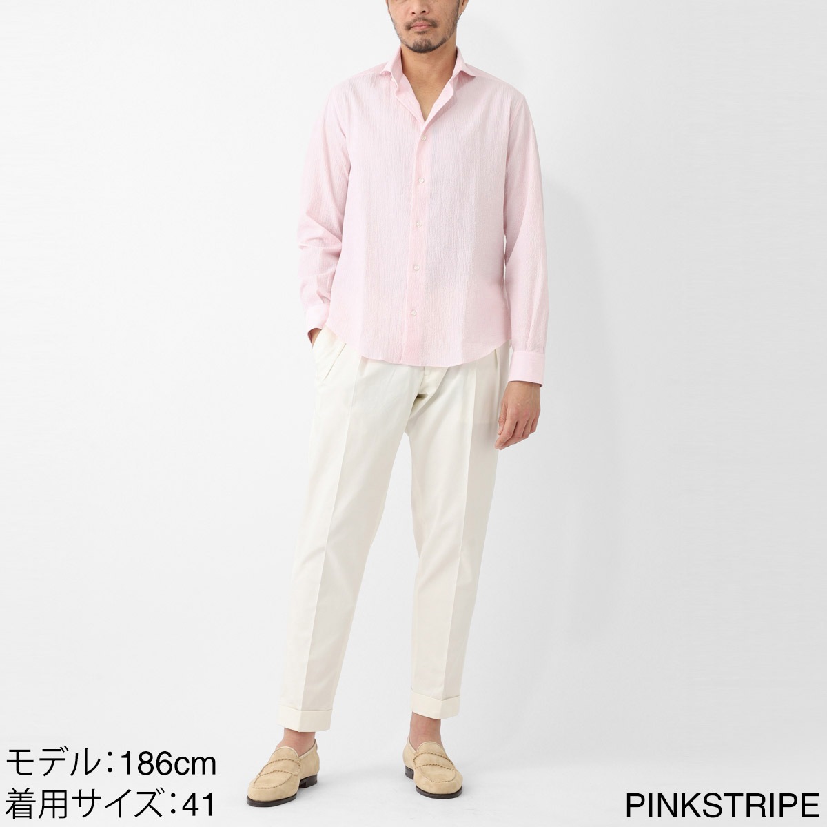 DASE デイズ ホリゾンタルカラー シャツ/総柄シャツ メンズ | メンズ