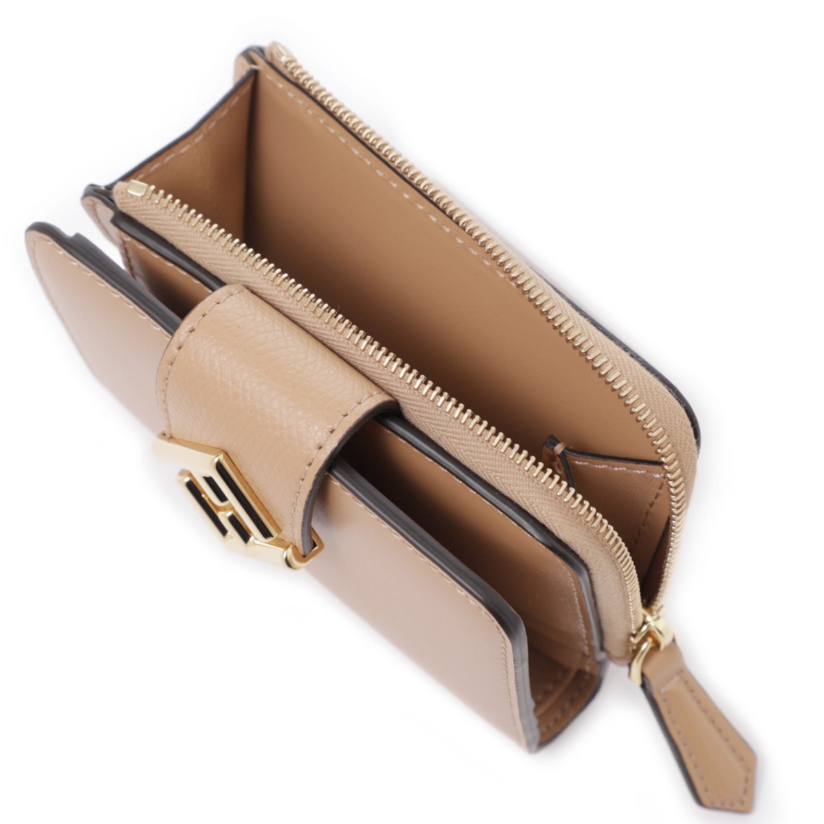 FENDI フェンディ 2つ折り財布 小銭入れ付き/FF DIAMOND レディース