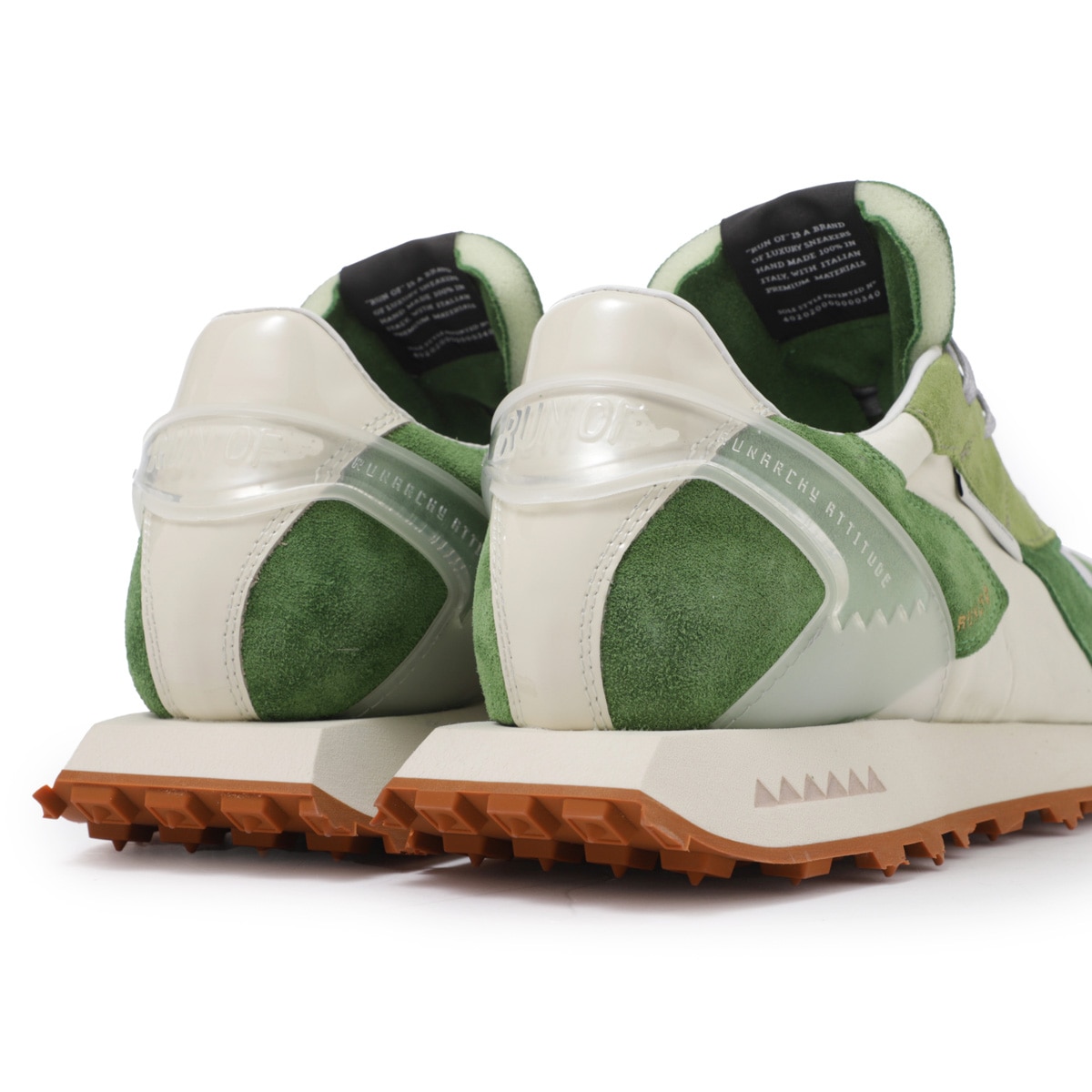 【アウトレット】【ラスト1点】RUN OF ランオブ スニーカー/MANGO【大きいサイズあり】 メンズ