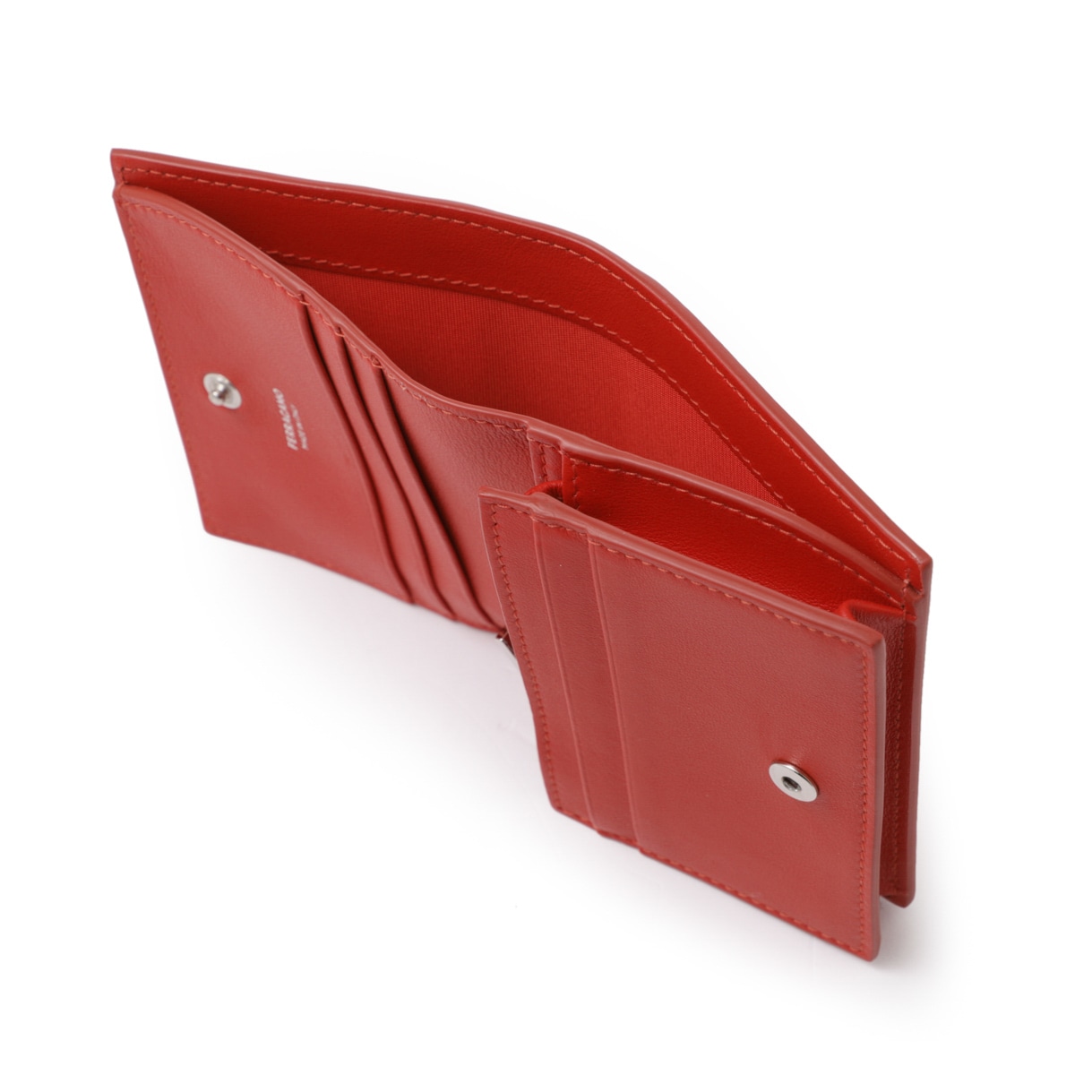 FERRAGAMO フェラガモ 2つ折り財布 小銭入れ付き/コンパクトウォレット  