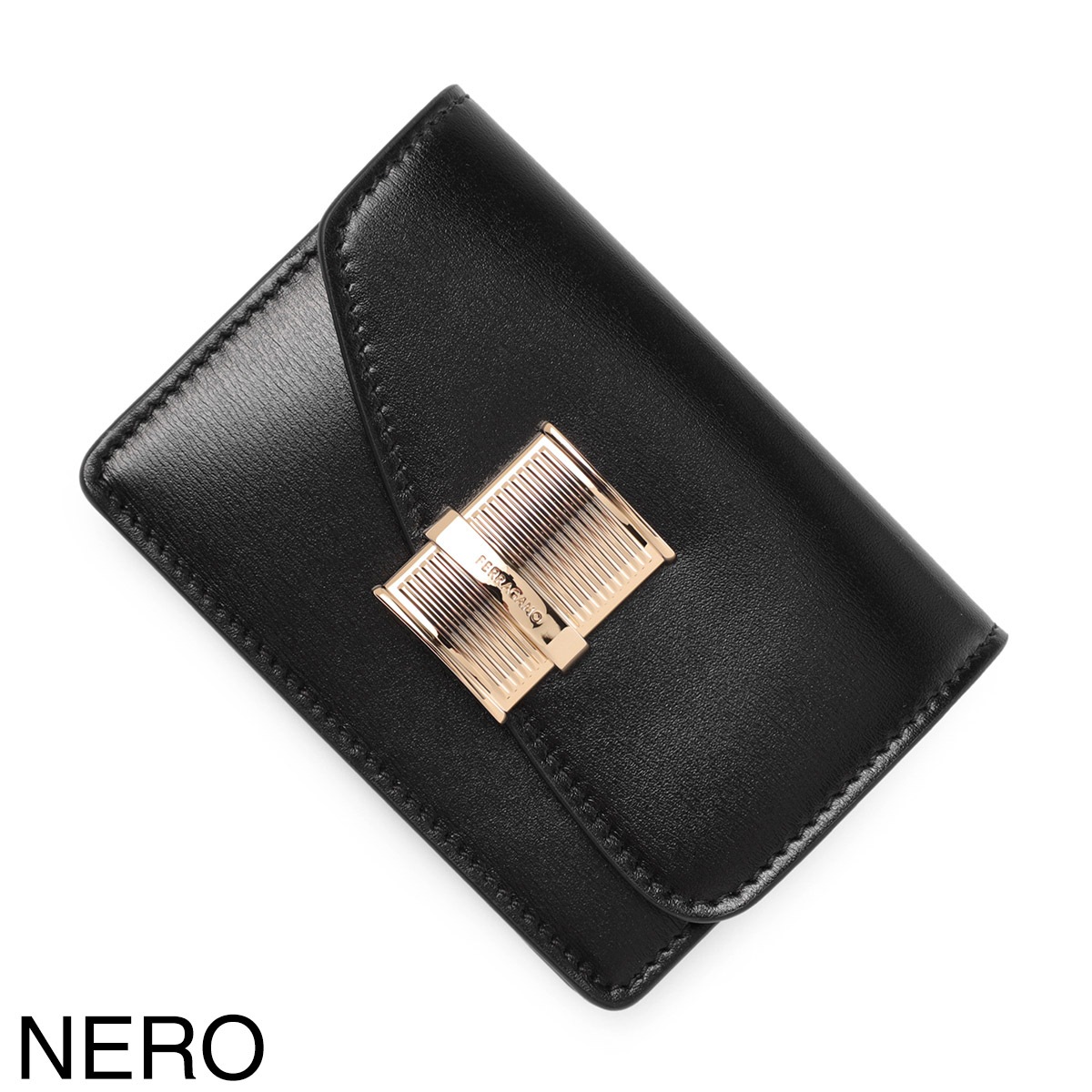 FERRAGAMO フェラガモ カードケース/FIAMMA レディース