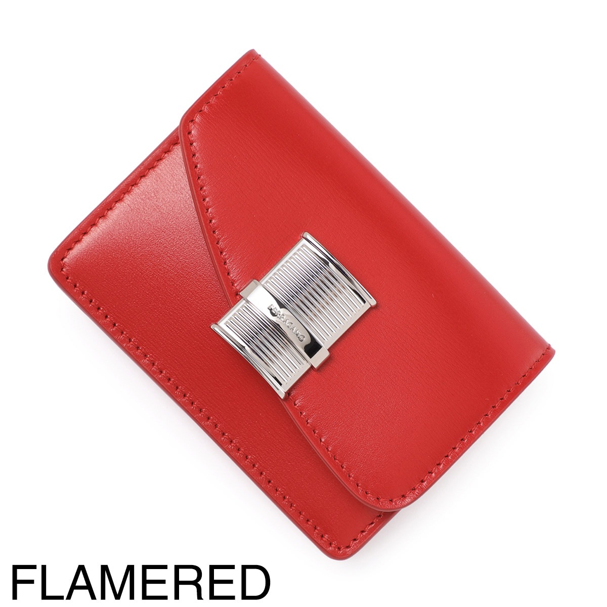 FERRAGAMO フェラガモ カードケース/FIAMMA レディース