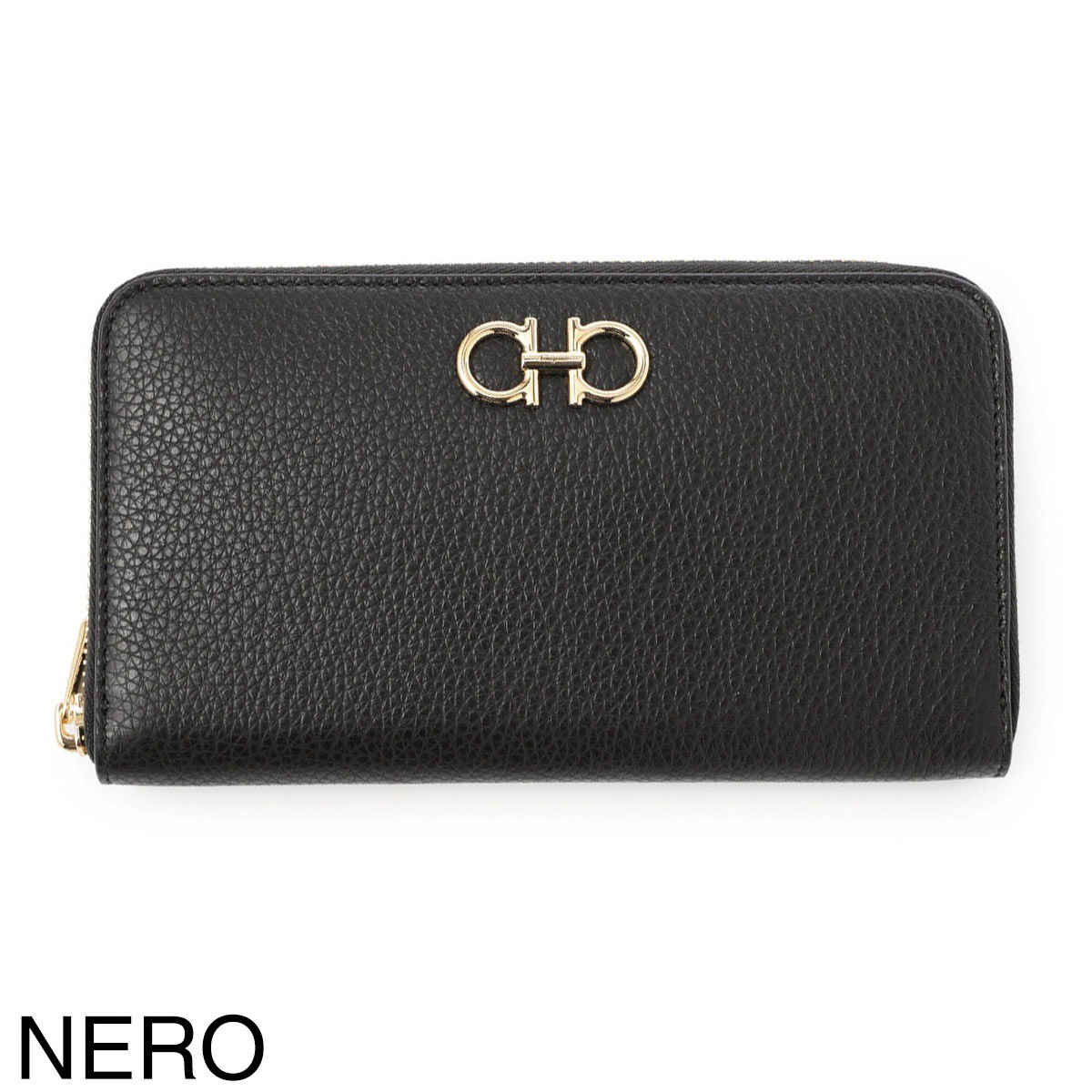 FERRAGAMO フェラガモ ラウンドファスナー長財布/ロングウォレット レディース