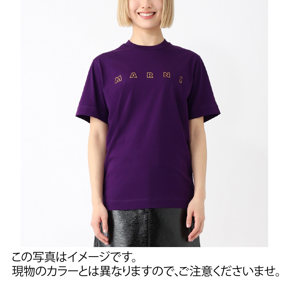 『ネコポス対応(1点まで)』【訳あり】【アウトレット】 MARNI マルニ クルーネックTシャツ/KIDS キッズ【返品交換不可】 レディース