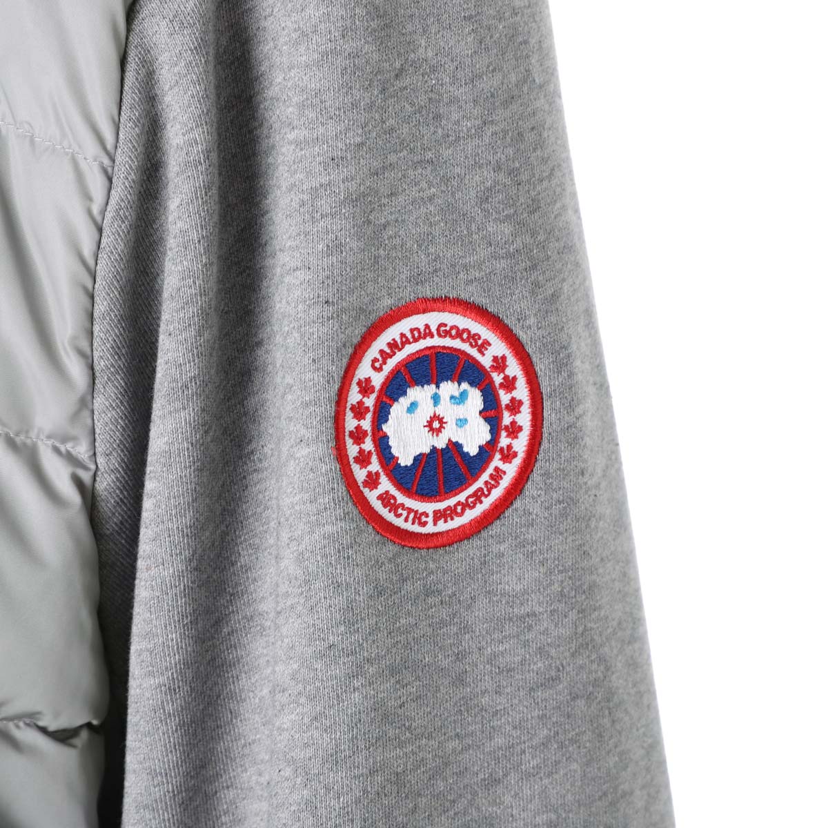 CANADA GOOSE カナダグース ダウン切り替え ジップアップ カーディガン