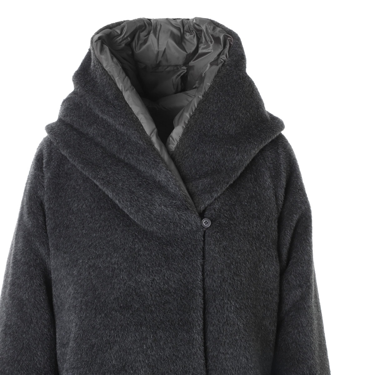 【アウトレット】【ラスト1点】MAX MARA THE CUBE マックスマーラ ザ・キューブ ダウンコート/ORION アルパカ ウール リバーシブル ロング【大きいサイズあり】 レディース