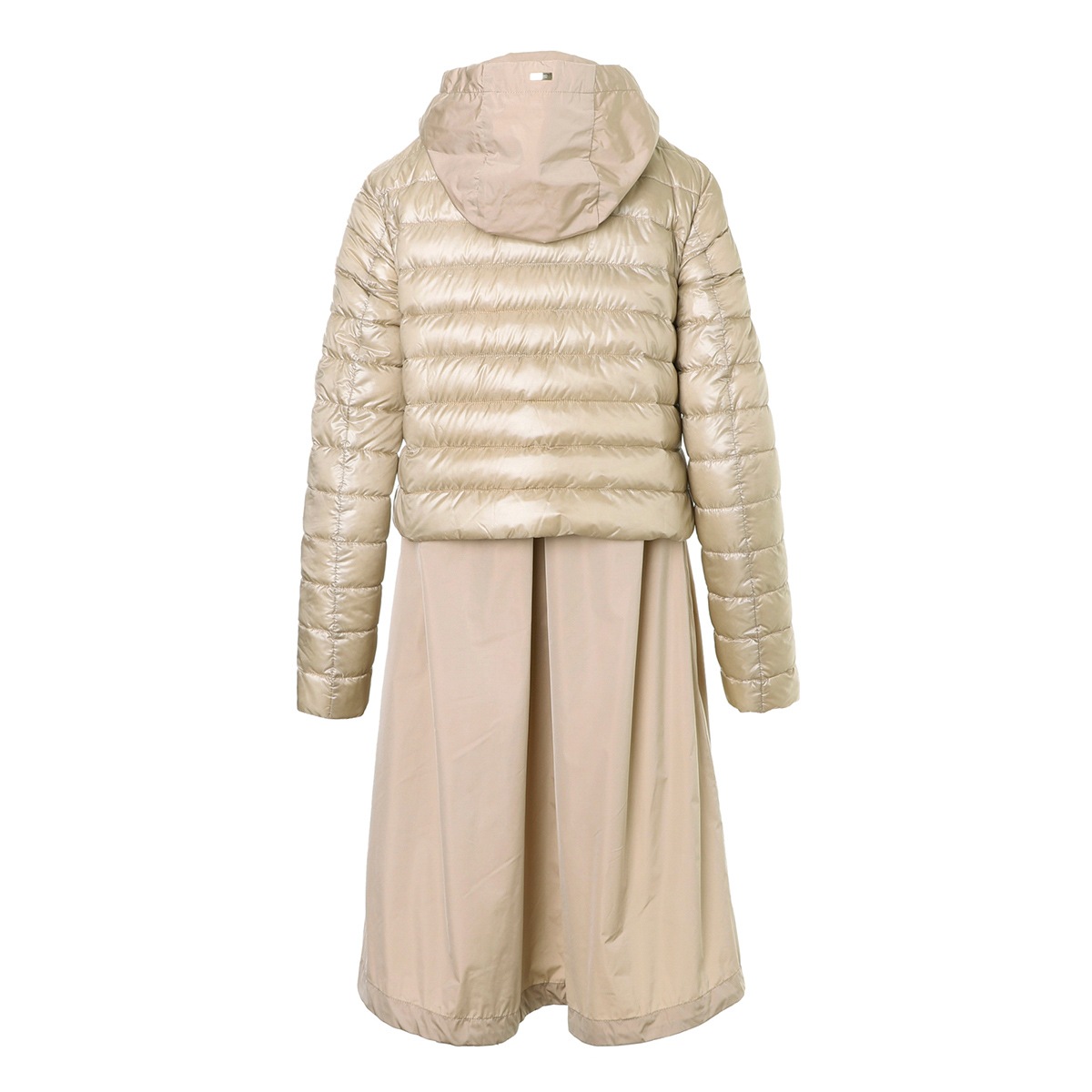 ヘルノHERNOダウンウール異素材コンビ　コート　サイズ44 ブラウン 楽天市場】【アウトレット】ヘルノ HERNO ダウンコート