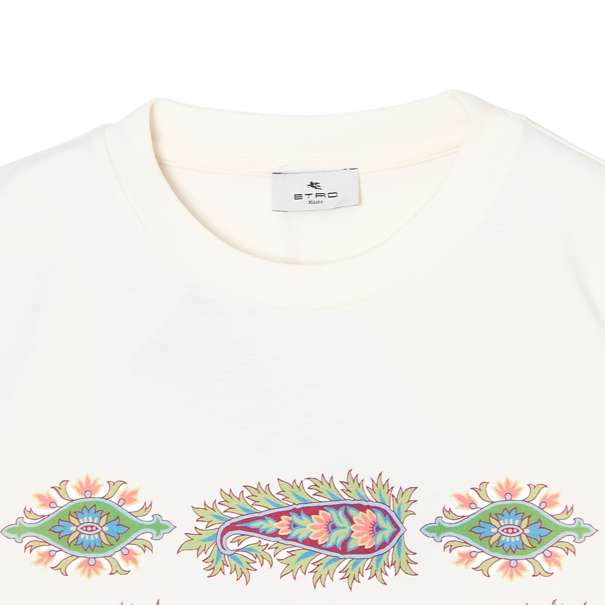 ETRO エトロ クルーネックTシャツ/KIDS キッズ/ペガソ ロゴ Tシャツ レディース