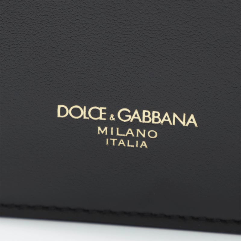 【アウトレット】DOLCE&GABBANA ドルチェ&ガッバーナ 3つ折り財布 小銭入れ付き メンズ