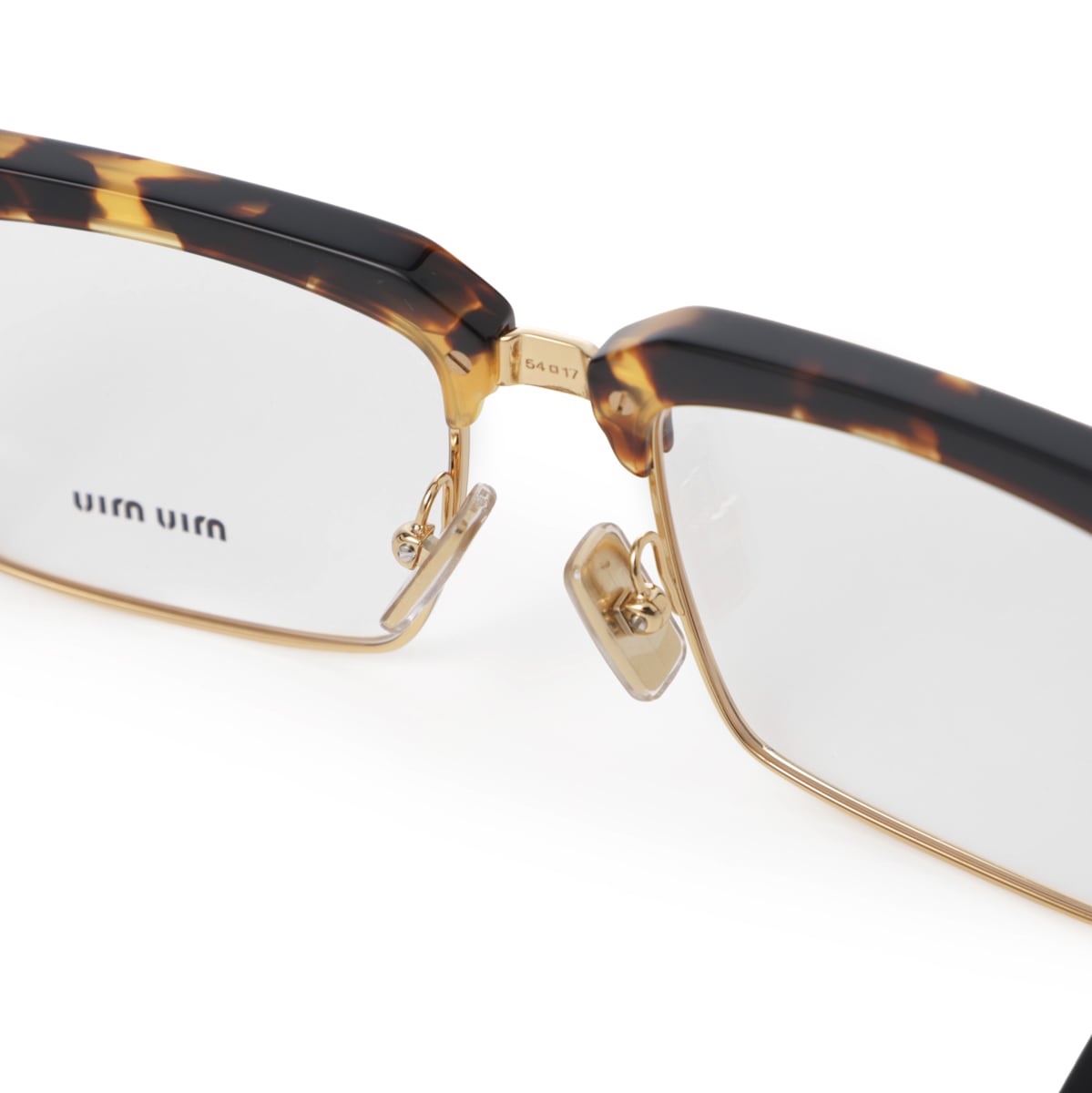 miu miu ミュウミュウ 眼鏡/メガネ/VAU1O1/16K1O1 スクエア