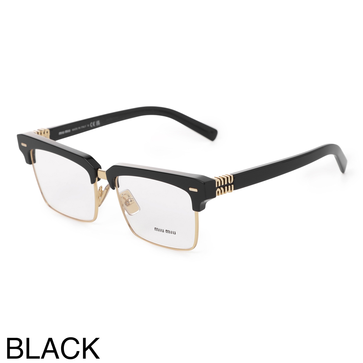 miu miu ミュウミュウ 眼鏡/メガネ/VAU1O1/16K1O1 スクエア