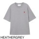 AMI アミ クルーネックTシャツ/RED AMI DE COEUR TSHIRT