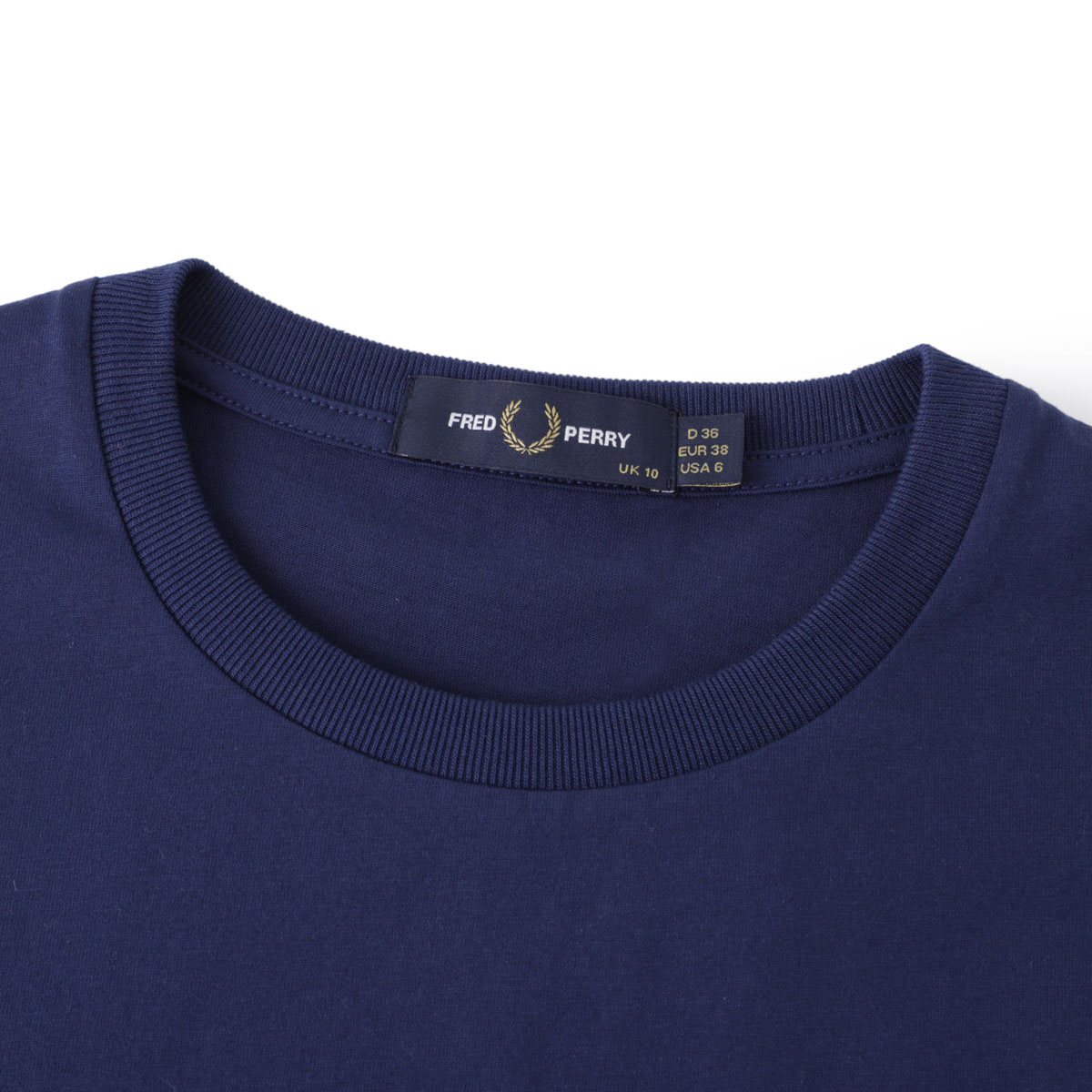 FRED PERRY フレッドペリー クルーネックTシャツ/CREW NECK T-SHIRT レディース