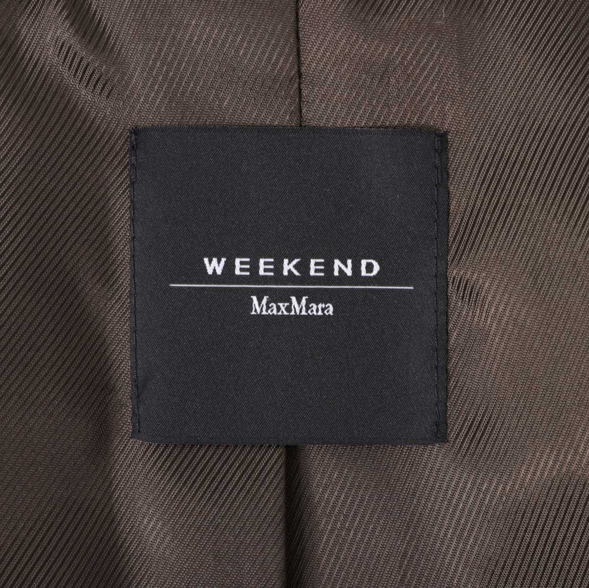 Max Mara マックスマーラ ウィークエンドウールコート WEEKEND Max Mara ウィークエンドマックスマーラ ツイードコート
