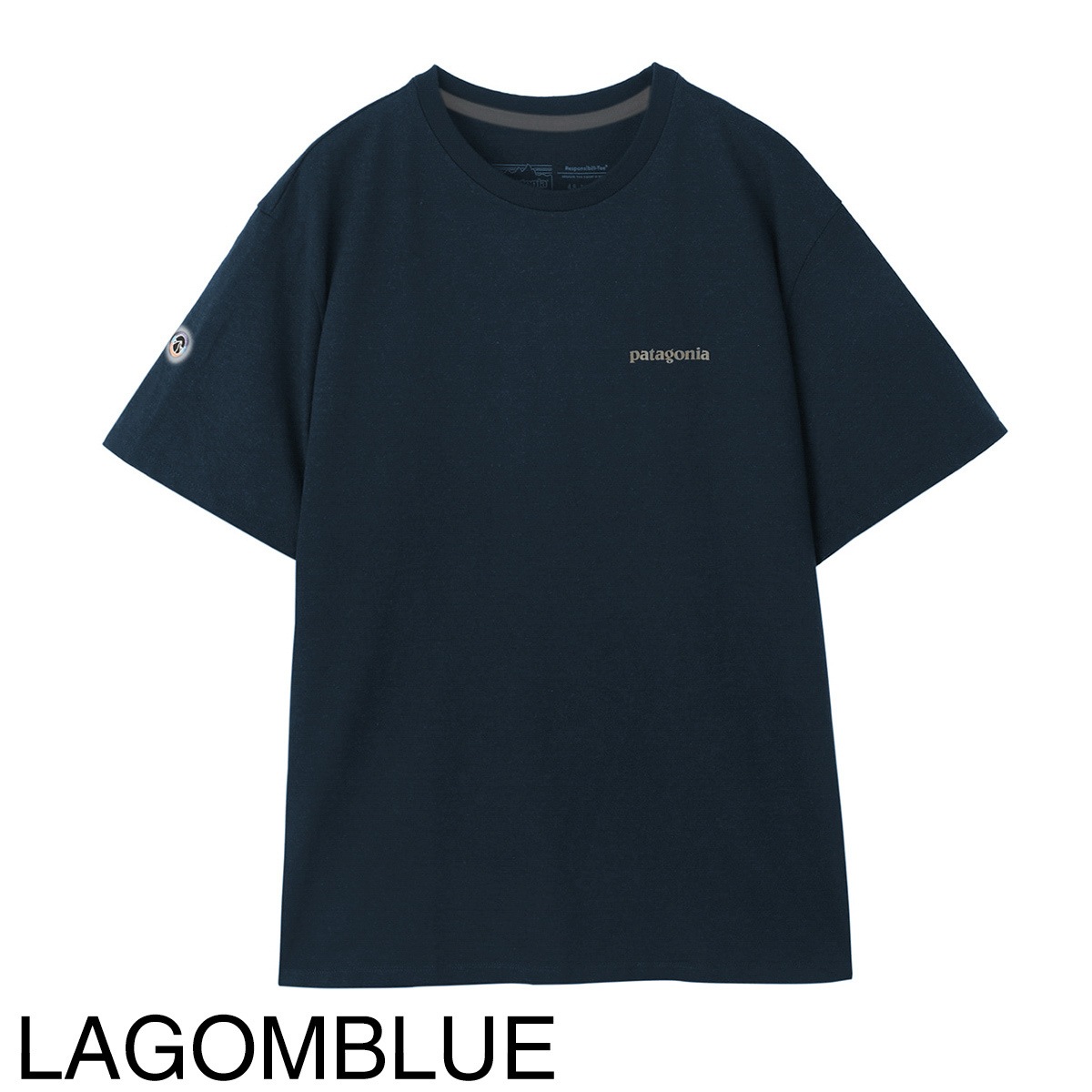 ネコポス対応(1点まで)』patagonia パタゴニア クルーネック半袖T