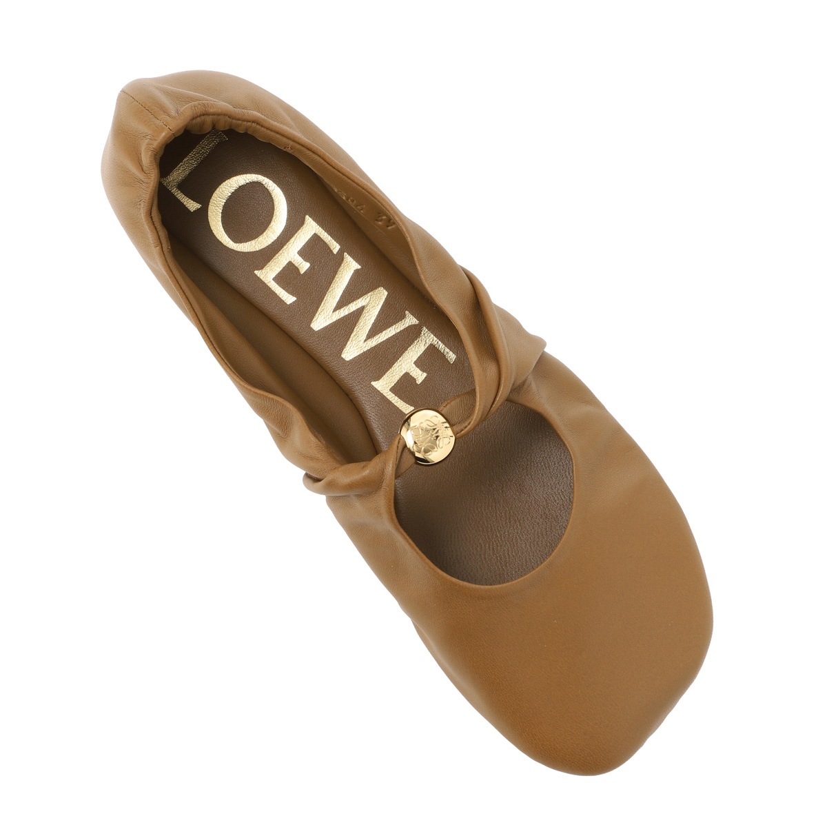LOEWE ロエベ バレエシューズ/メリージェーン/PEBBLE SOFT BALLERINA