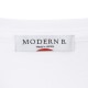 『ネコポス対応(1点まで)』MODERN B. モダンブルー ポケット付き クルーネックTシャツ メンズ