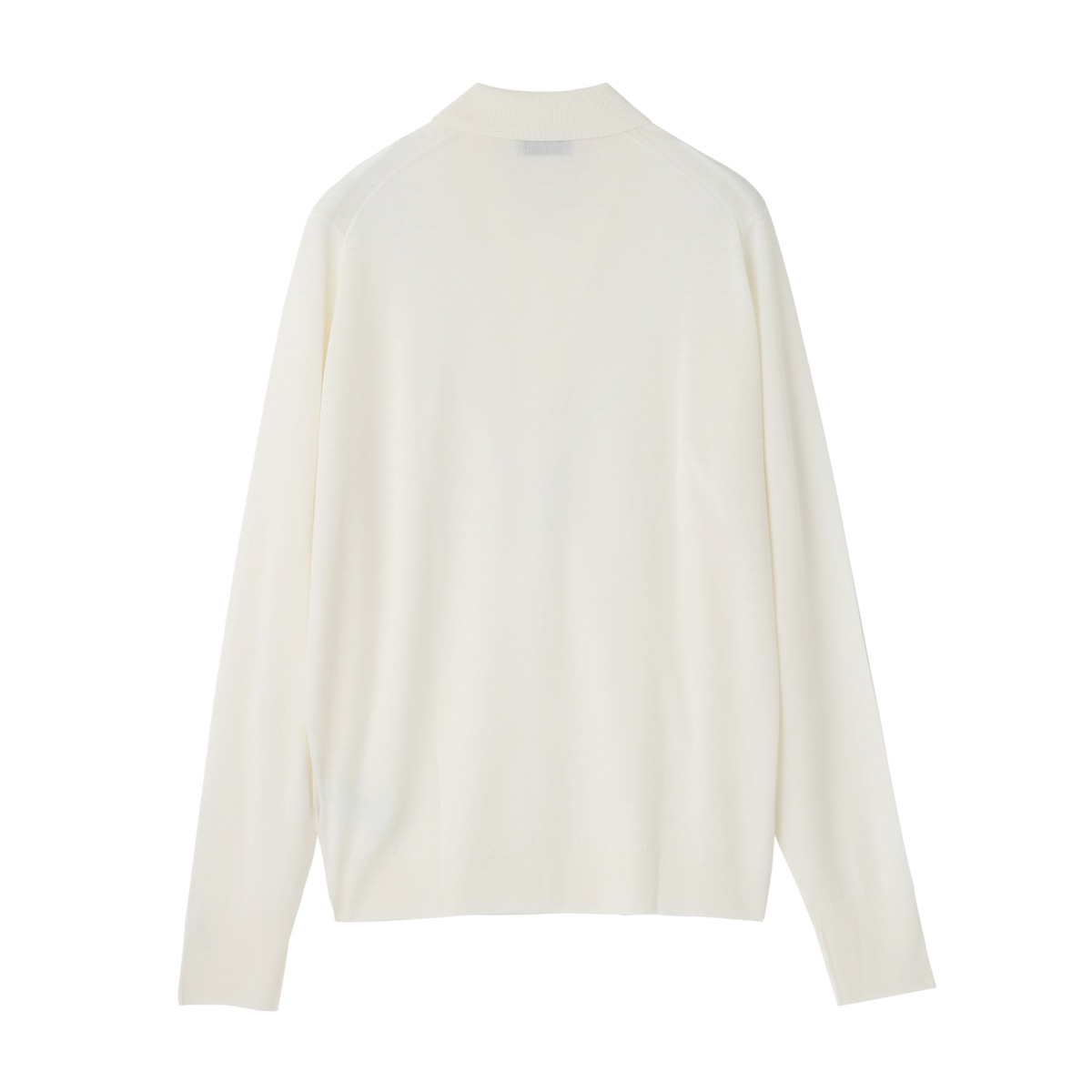 現行 JHON SMEDLEY 英製 メリノウール ニットポロシャツ 長袖 M JOHN SMEDLEY ジョンスメドレー ニット ポロシャツ KNOLL メンズ