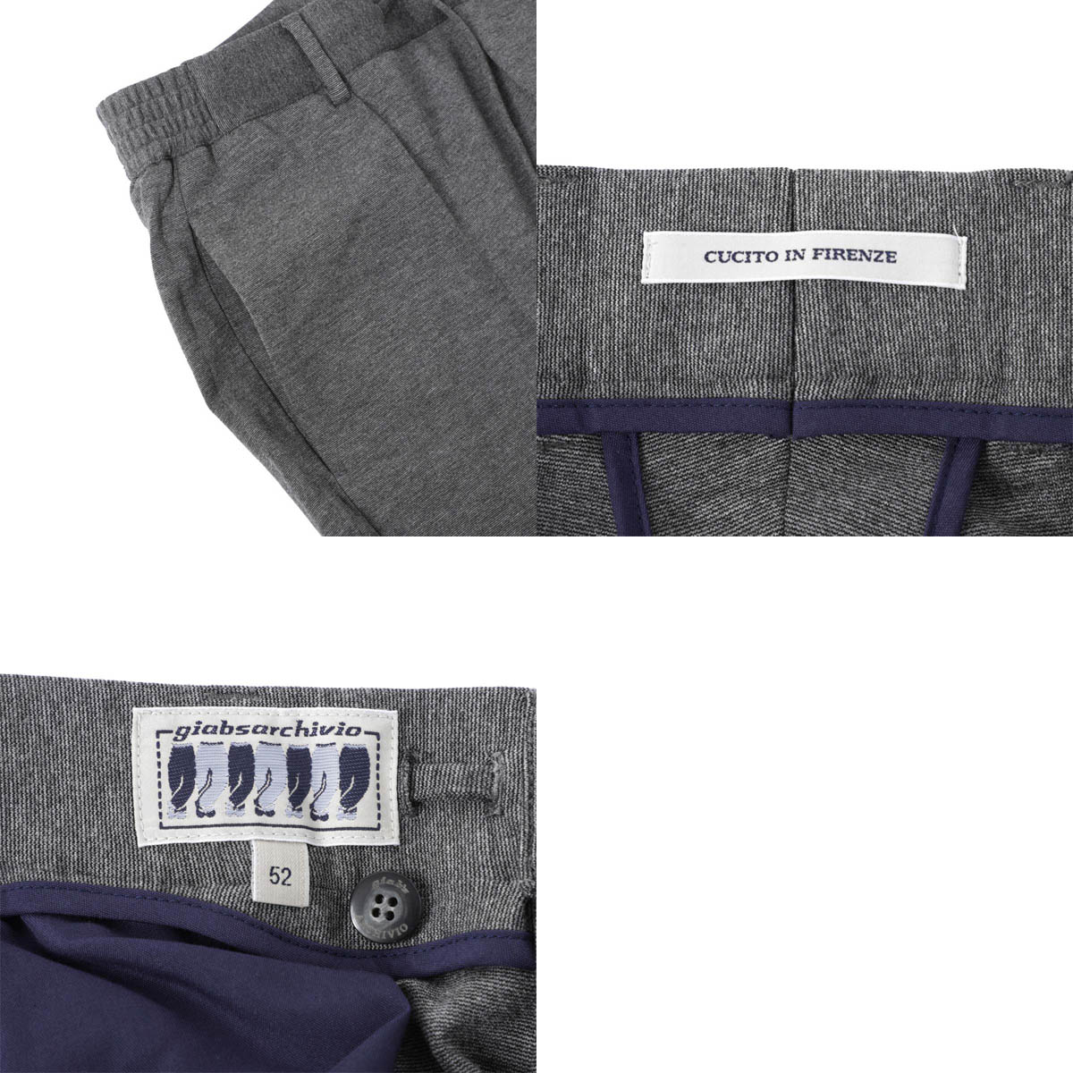 GIAB'S ARCHIVIO ジャブス アルキヴィオ イージーパンツ