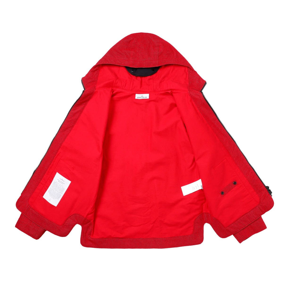 STONE ISLAND ストーンアイランド フーデッドブルゾン/NEEDLE PUNCHED