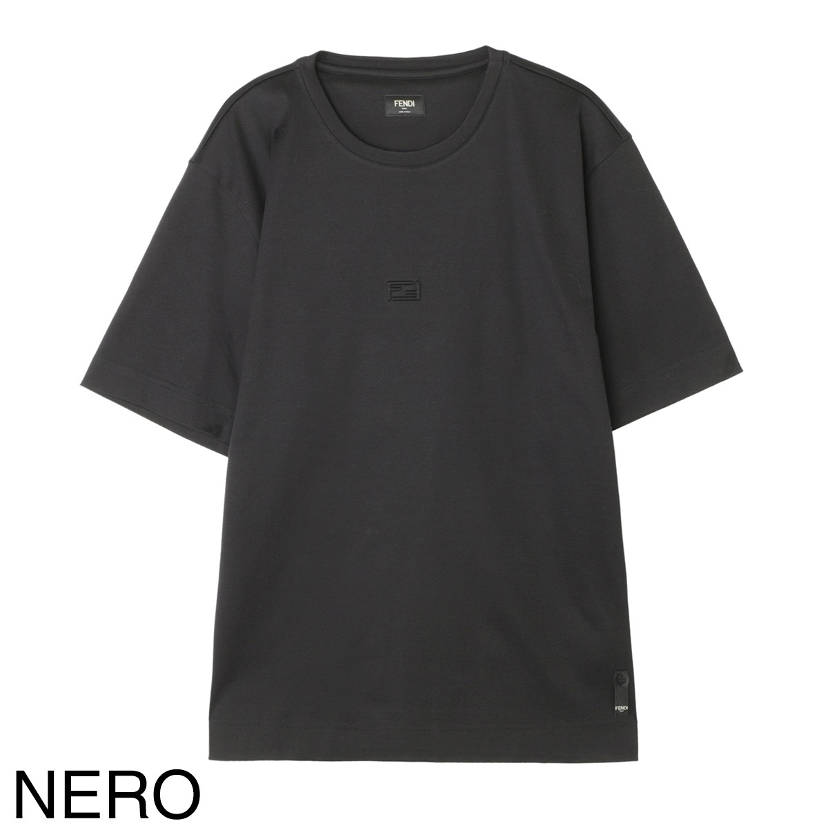 【タイムセール TOPS】FENDI フェンディ クルーネック半袖Tシャツ メンズ