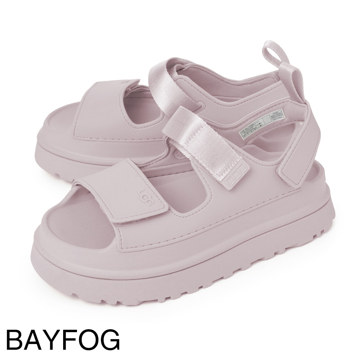 UGG アグ サンダル/GOLDENGLOW プラットフォーム 厚底 ストラップ レディース
