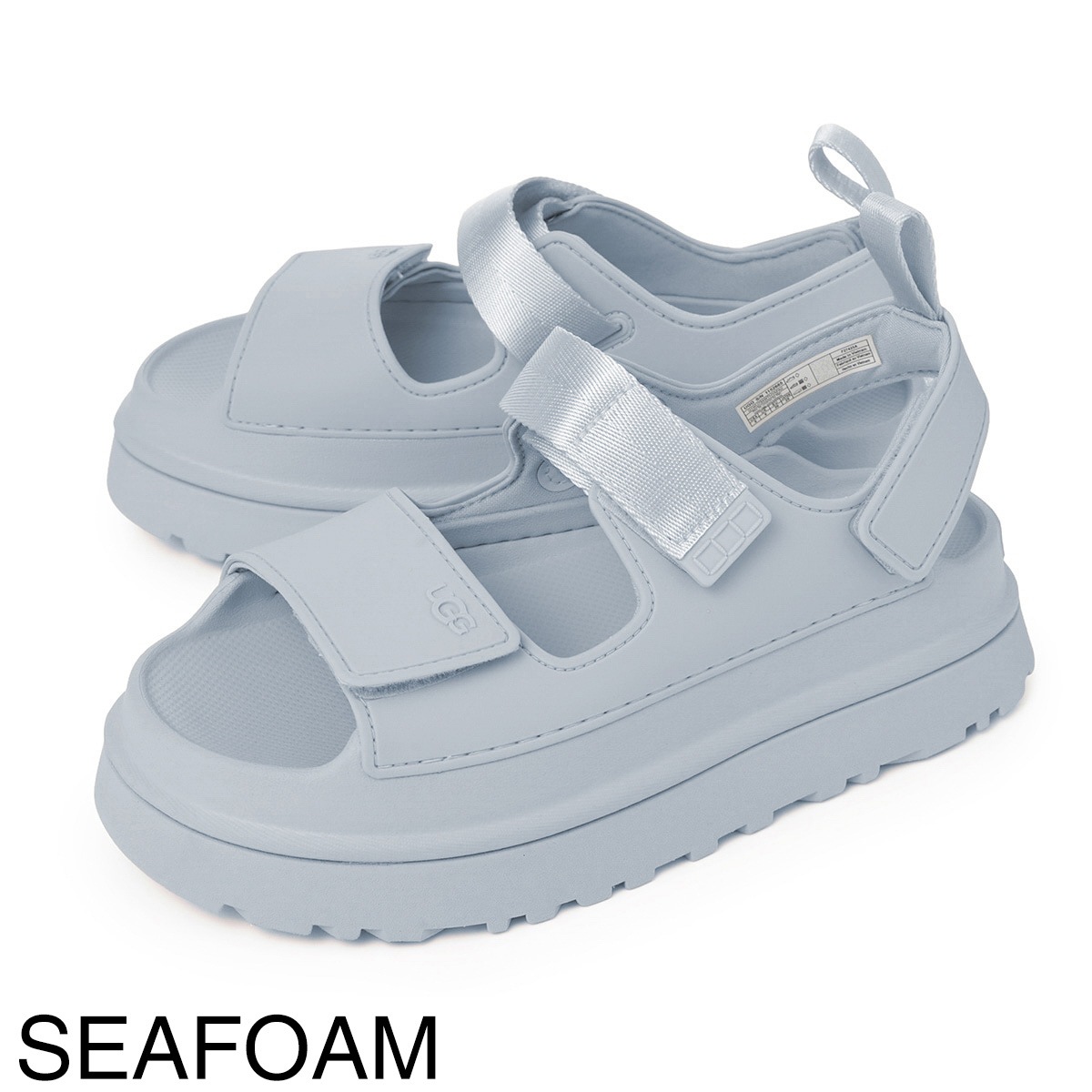 UGG アグ サンダル/GOLDENGLOW プラットフォーム 厚底 ストラップ レディース