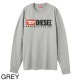DIESEL ディーゼル クルーネック 長袖Tシャツ/T-JUST-LS-DIV メンズ