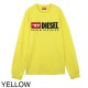DIESEL ディーゼル クルーネック 長袖Tシャツ/T-JUST-LS-DIV メンズ
