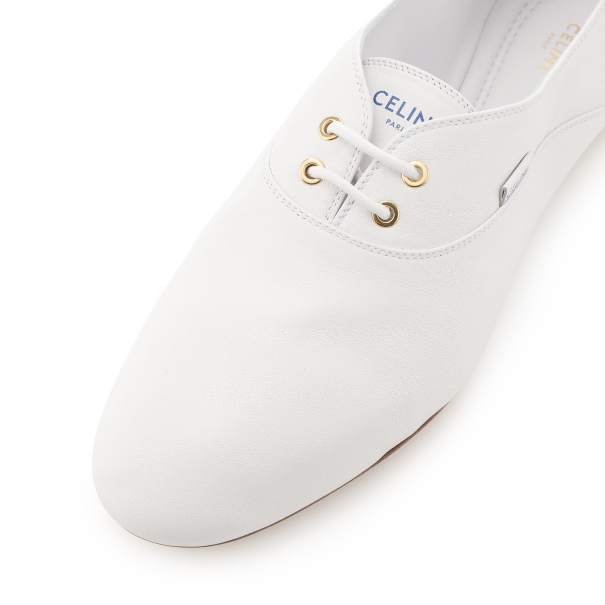 【アウトレット】【ラスト1点】CELINE セリーヌ レースアップシューズ/フラットシューズ レディース
