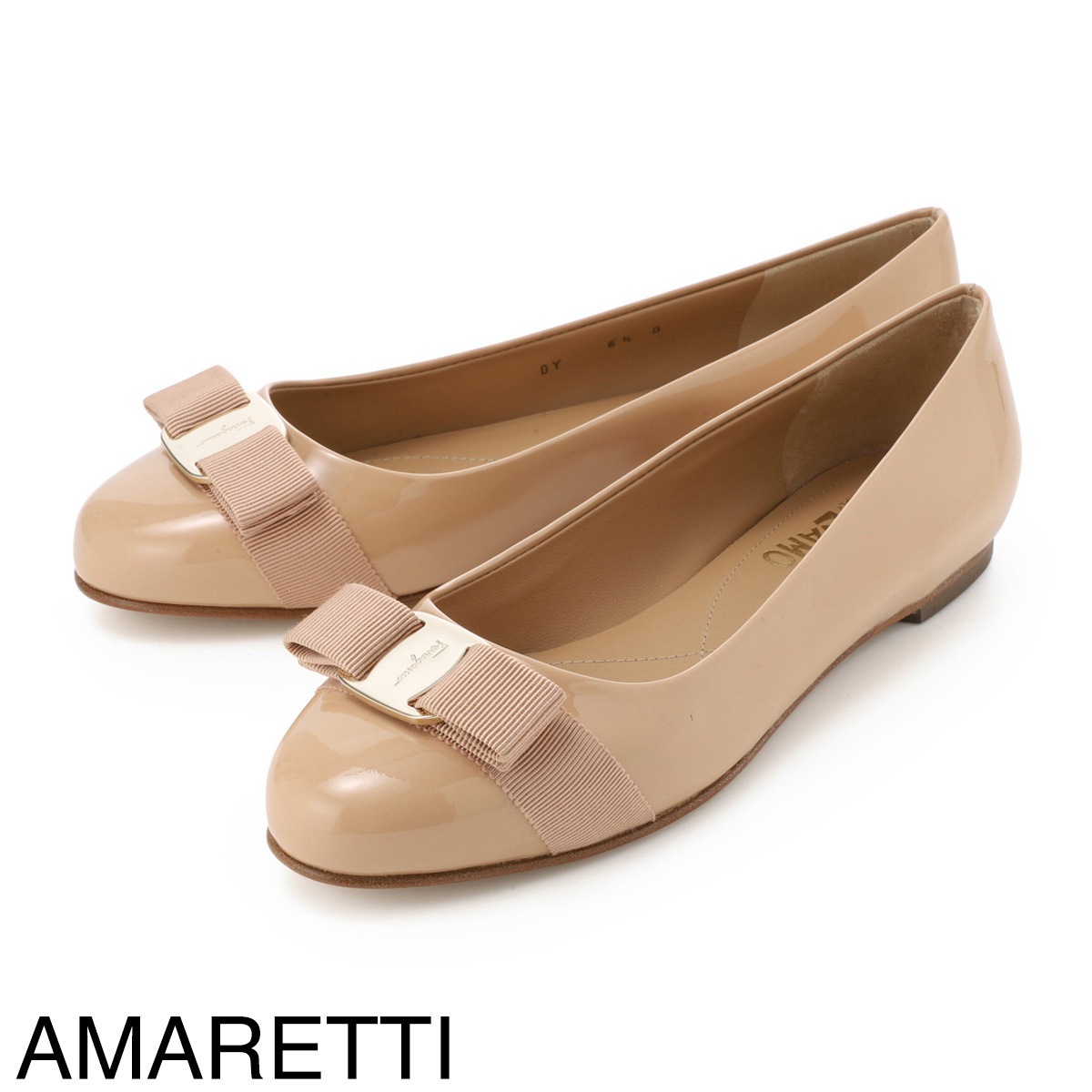 FERRAGAMO フェラガモ バレエシューズ/フラットシューズ/VARINA ワイズ