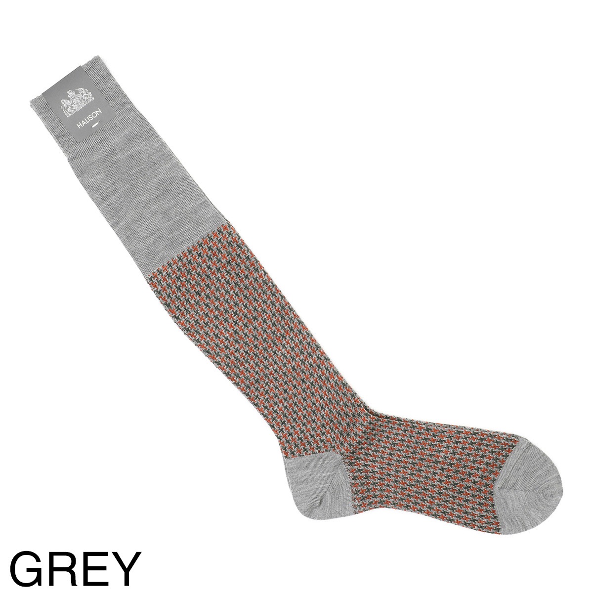 【ネコポス対応(3点まで)】HALISON ハリソン 靴下/ソックス/ロングホーズ 相当サイズ 25-26cm【返品交換不可】 メンズ