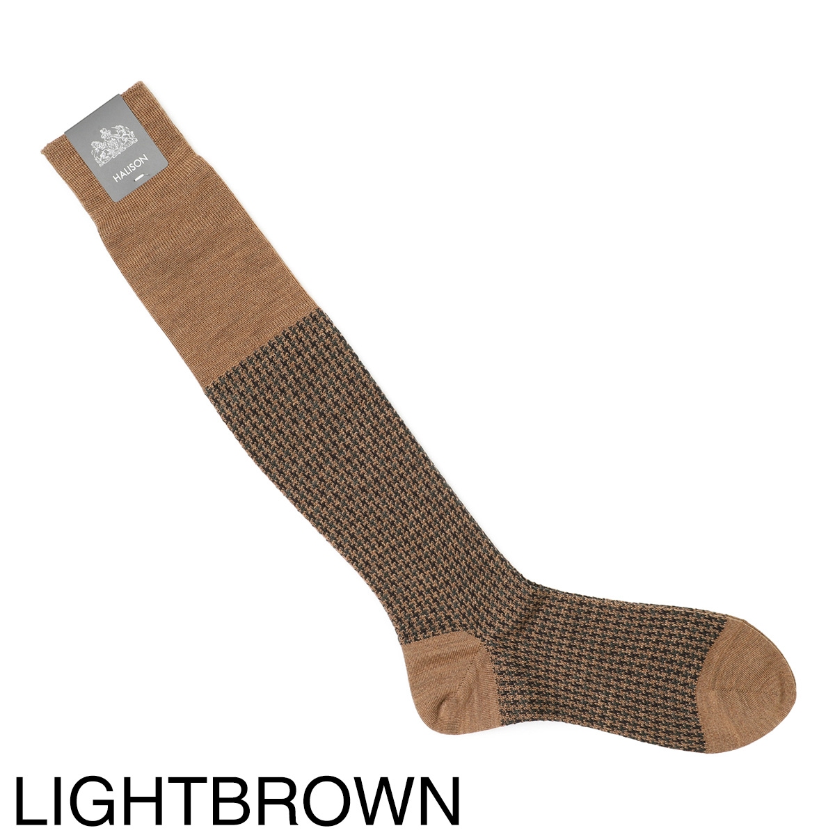 【ネコポス対応(3点まで)】HALISON ハリソン 靴下/ソックス/ロングホーズ 相当サイズ 25-26cm【返品交換不可】 メンズ