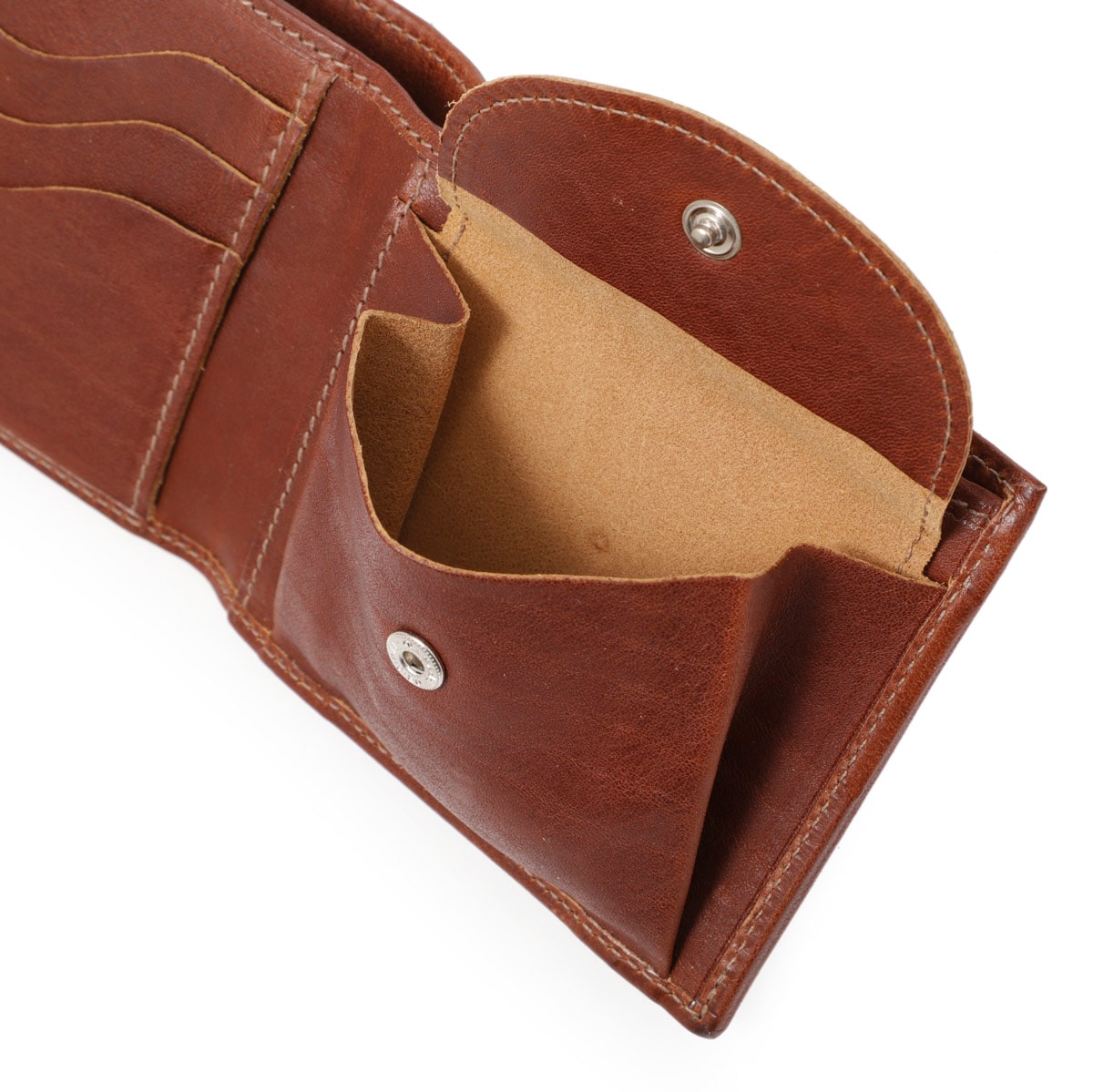 IL BISONTE 2つ折り財布 小銭入れ付き sbw023-po0001 IL BISONTE イルビゾンテ 2つ折り財布 小銭入れ付き/SBW023