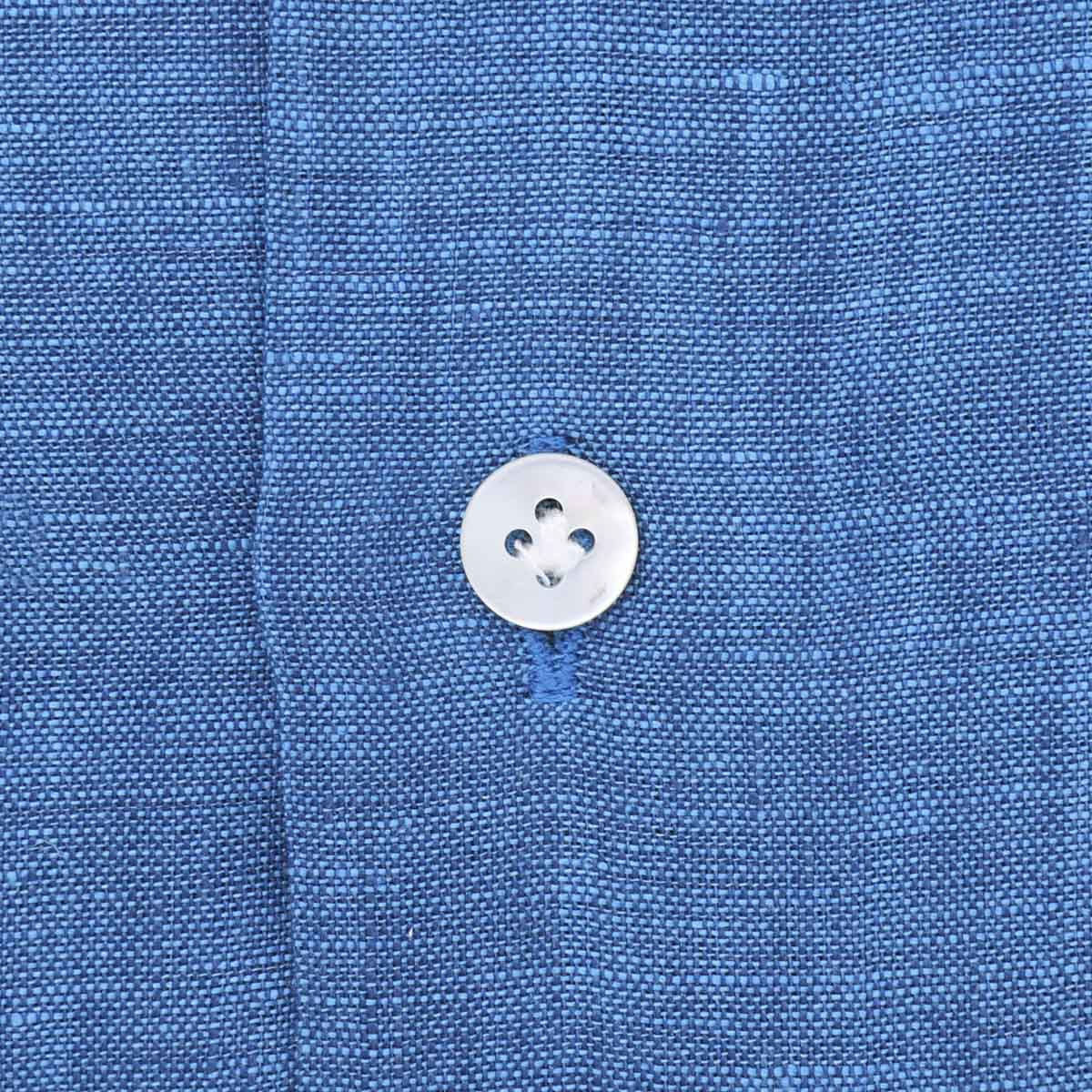 【アウトレット】【ラスト1点】BORRIELLO ボリエッロ ワイドカラー リネンシャツ/セミワイドカラー フレンチカラー/MARECHIARO SLIM FIT【大きいサイズあり】 メンズ