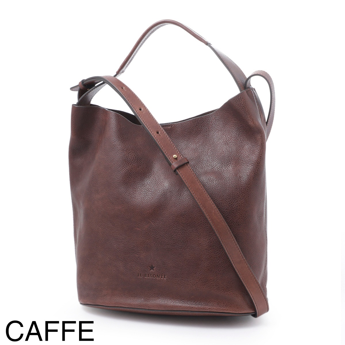 アウトレット】IL BISONTE イルビゾンテ バケットバッグ 3WAY